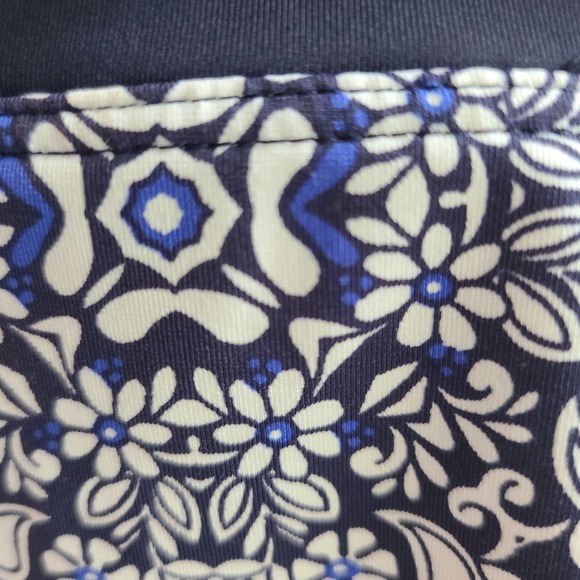 Lands End 2 Piece Tankini Blue and White Floral Size 8 - Picture 15 of 15